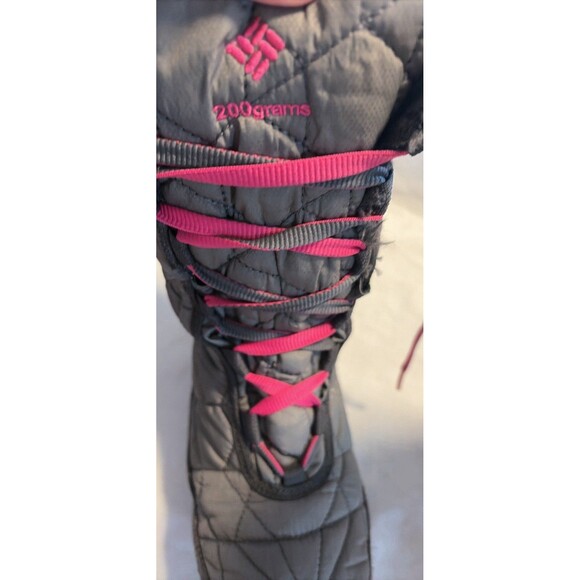 Columbia Minx Mid II Omni-Heat Snow Winter Boots Kids Size 5 EU 37 Waterproof - Picture 7 of 12